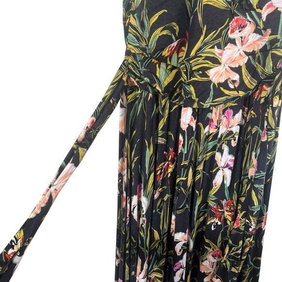 MAEVE x ANTHROPOLOGIE Gabriela Ruffled Faded Tropical Floral Maxi Dress - Picture 8 of 14